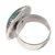 Chrysocolla cocktail ring, 'Moon Over Lima' - Silver and Chrysocolla Cocktail Ring (image 2b) thumbail