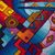 Alpaca blend tapestry, 'Water Spirit' - Alpaca blend tapestry (image 2b) thumbail