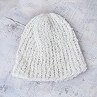 100% alpaca hat,