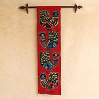 Wool tapestry,