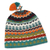 100% alpaca hat, 'Blue Winter' - Artisan Crafted Alpaca Wool Hat (image 2d) thumbail