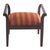 Mohena wood and wool backless chair, 'Andean Homeland' - Mohena wood and wool backless chair (image 2b) thumbail