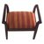 Mohena wood and wool backless chair, 'Andean Homeland' - Mohena wood and wool backless chair (image 2c) thumbail