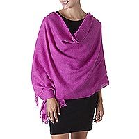 100% alpaca shawl,