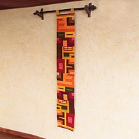 Wool tapestry,
