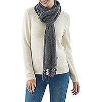 Alpaca blend scarf,