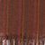 Pima cotton scarf, 'Daring Brown' - Fair Trade Women's Pima Cotton Patterned Scarf (image 2e) thumbail