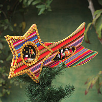 Treetop ornament Star of Bethlehem Peru