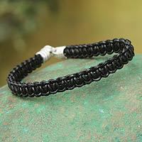 Leather wristband bracelet,