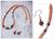 Ceramic beaded jewelry set, 'Festive Inca' - Ceramic beaded jewelry set thumbail