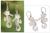 Sterling silver filigree earrings, 'Little Seahorse' - Sterling Silver Filigree Dangle Sea Life Earrings thumbail