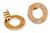 Gold plated filigree earrings, 'Solar Auras' - Gold plated filigree earrings (image 2a) thumbail