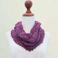 100% alpaca neck warmer,