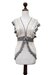 Crocheted pima cotton vest, 'Arequipa Femme' - Hand-crocheted Pima Cotton Vest Top from Peru (image 2a) thumbail
