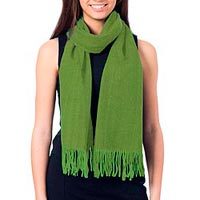 Alpaca blend scarf,