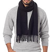 Alpaca blend scarf,