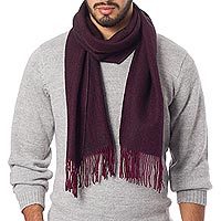 Alpaca blend scarf,