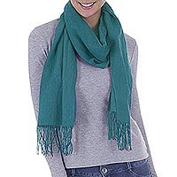 Alpaca blend scarf,