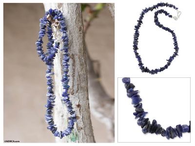 Sodalite strand necklace, Natures Harmony