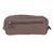 Leather accent travel case, 'Earth Textures' - Men's Leather Accent Brown Cotton Travel Case (image 2b) thumbail