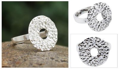 Fair Trade Jewelry Sterling Silver Cocktail Ring