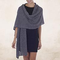 100% alpaca shawl,
