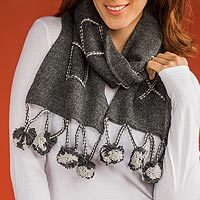 Alpaca blend scarf,