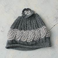 Alpaca blend hat,