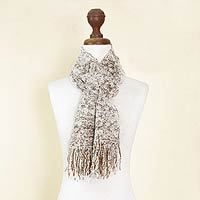 Alpaca blend scarf,