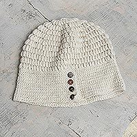 100% alpaca hat,