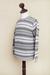 Men's 100% alpaca sweater, 'Mountain Mist' - Knitted Grey 100% Alpaca Wool Men's Sweater (image 2d) thumbail