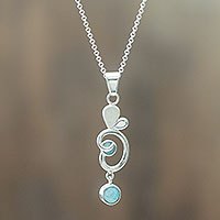 Amazonite necklace,