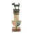 Copper and bronze sculpture, 'Chimu Dog' - Pre-Hispanic Chimu Dog on Tumi Copper and Bronze Sculpture (image 2a) thumbail