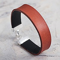 Leather wristband bracelet,