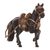 Cedar sculpture, 'Peruvian Paso Horse' - Cedar Wood Hand Carved Peruvian Paso Horse Sculpture (image 2b) thumbail