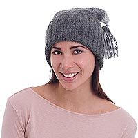Alpaca blend hat,