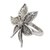 Sterling silver flower ring, 'Jasmine Beauty' - Artisan Crafted Jewelry Sterling Silver Flower Ring (image 2b) thumbail
