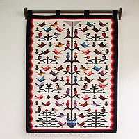 Wool tapestry,
