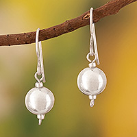 Featured review for Sterling silver dangle earrings, Eternal Moonlight