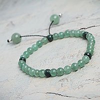 Aventurine stretch bracelet,