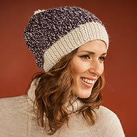 100% alpaca hat,