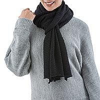 100% alpaca scarf,