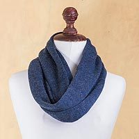 100% alpaca infinity scarf,