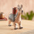 Ceramic decorative vessel, 'Moche Llama' - Handcrafted Ceramic Moche Replica Llama Sculpture from Peru thumbail