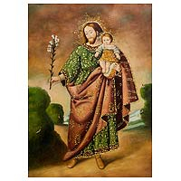 Saint Joseph and the Child Peru