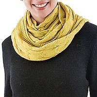 100% baby lpaca infinity scarf,
