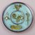 Copper and bronze decorative plate, 'Memories of Nazca' - Andean Decorative Copper Plate with Bronze Nazca Images thumbail