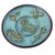 Copper and bronze decorative plate, 'Memories of Nazca' - Andean Decorative Copper Plate with Bronze Nazca Images (image 2a) thumbail