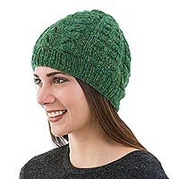 Alpaca blend hat,