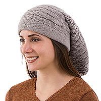 Alpaca blend hat,